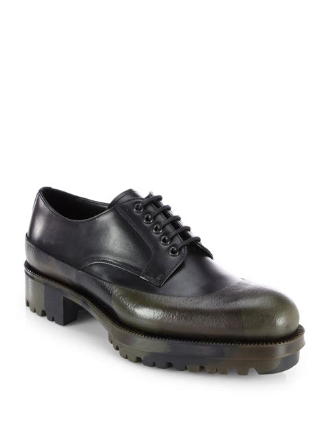 prada oxford platform shoes|Prada Oxford shoes men.